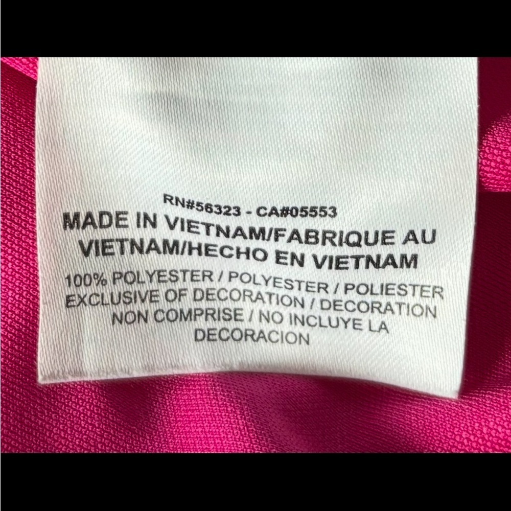 Nike Women's Percussion Texture 1 Golf Pink Polo Shirt - Picture 4 of 11